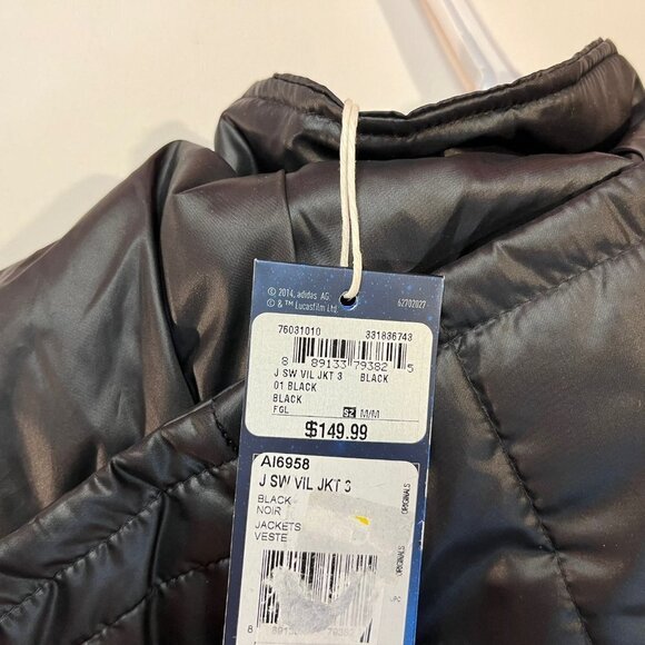 Adidas Star Wars Kylo Ren Lightsaber Youth Puffer Jacket - NWT $149.99 - Picture 4 of 9